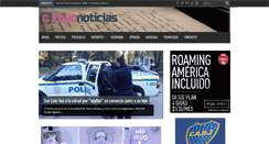 Desktop Screenshot of cuyonoticias.com.ar