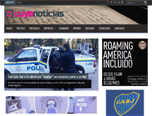 Tablet Screenshot of cuyonoticias.com.ar